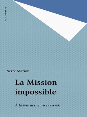 cover image of La Mission impossible
